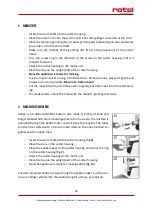 Preview for 34 page of Rotel 484CH1 Instructions For Use Manual