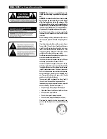 Preview for 2 page of Rotel 5-Channel Amplifier RMB-1095 Owner'S Manual