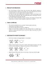 Preview for 95 page of Rotel 5700CH Instructions For Use Manual