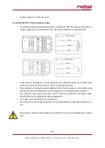 Preview for 109 page of Rotel 5700CH Instructions For Use Manual