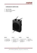 Preview for 2 page of Rotel 7042CH Instructions For Use Manual