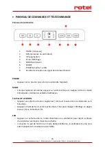 Preview for 26 page of Rotel 798CH1 Instructions For Use Manual