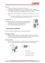 Preview for 29 page of Rotel 798CH1 Instructions For Use Manual