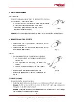 Preview for 9 page of Rotel ACCUCLEANERWET'N'DRY604CH1 Instructions For Use Manual