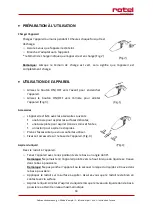 Предварительный просмотр 18 страницы Rotel ACCUCLEANERWET'N'DRY604CH1 Instructions For Use Manual