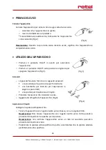 Предварительный просмотр 26 страницы Rotel ACCUCLEANERWET'N'DRY604CH1 Instructions For Use Manual