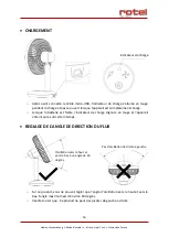 Предварительный просмотр 16 страницы Rotel ACCUTABLE FAN7574CH User Instructions