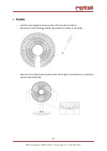 Предварительный просмотр 25 страницы Rotel ACCUTABLE FAN7574CH User Instructions