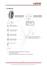 Предварительный просмотр 31 страницы Rotel ACCUTABLE FAN7574CH User Instructions