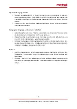 Preview for 19 page of Rotel ANCONA 274CH1 Instructions For Use Manual