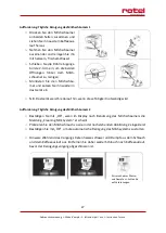 Preview for 27 page of Rotel ANCONA 274CH1 Instructions For Use Manual