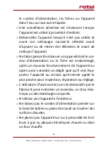 Preview for 35 page of Rotel ANCONA 274CH1 Instructions For Use Manual