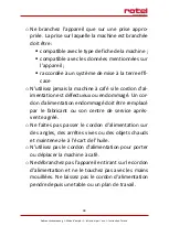 Preview for 38 page of Rotel ANCONA 274CH1 Instructions For Use Manual