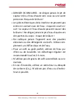 Preview for 39 page of Rotel ANCONA 274CH1 Instructions For Use Manual