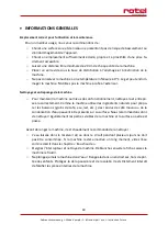 Preview for 40 page of Rotel ANCONA 274CH1 Instructions For Use Manual