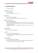 Preview for 54 page of Rotel ANCONA 274CH1 Instructions For Use Manual