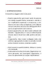 Preview for 57 page of Rotel ANCONA 274CH1 Instructions For Use Manual