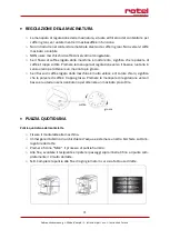 Preview for 71 page of Rotel ANCONA 274CH1 Instructions For Use Manual