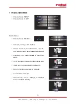 Preview for 74 page of Rotel ANCONA 274CH1 Instructions For Use Manual