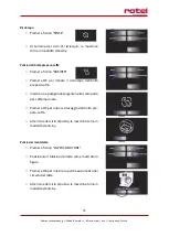 Preview for 75 page of Rotel ANCONA 274CH1 Instructions For Use Manual