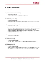 Preview for 76 page of Rotel ANCONA 274CH1 Instructions For Use Manual