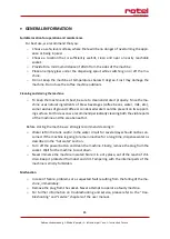 Preview for 85 page of Rotel ANCONA 274CH1 Instructions For Use Manual