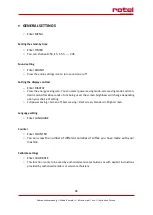 Preview for 98 page of Rotel ANCONA 274CH1 Instructions For Use Manual