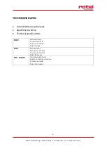 Preview for 2 page of Rotel CERAMICTOWERHEATER707CH1 Instructions For Use Manual