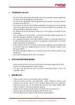 Preview for 8 page of Rotel COMPACTFRY 1702CH Instructions For Use Manual