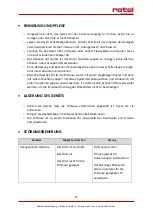 Preview for 10 page of Rotel COMPACTFRY 1702CH Instructions For Use Manual