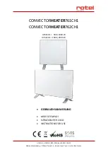 Preview for 1 page of Rotel CONVECTORHEATER761CH1 Instructions For Use Manual