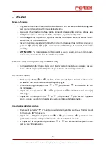 Preview for 38 page of Rotel CONVECTORHEATER761CH1 Instructions For Use Manual