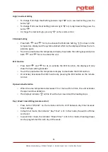 Preview for 51 page of Rotel CONVECTORHEATER761CH1 Instructions For Use Manual