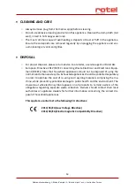 Preview for 53 page of Rotel CONVECTORHEATER761CH1 Instructions For Use Manual