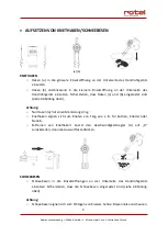 Preview for 9 page of Rotel EASY 3775CH Instructions For Use Manual