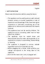 Preview for 25 page of Rotel EASY 3775CH Instructions For Use Manual