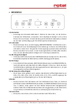 Предварительный просмотр 12 страницы Rotel ECO780CH1 Instructions For Use Manual