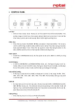 Предварительный просмотр 51 страницы Rotel ECO780CH1 Instructions For Use Manual