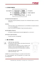 Preview for 19 page of Rotel EXPERT Instructions For Use Manual