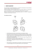 Preview for 21 page of Rotel EXPERT Instructions For Use Manual