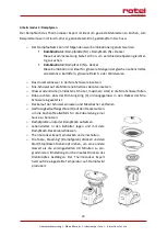 Preview for 29 page of Rotel EXPERT Instructions For Use Manual