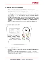 Preview for 37 page of Rotel EXPERT Instructions For Use Manual