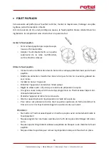 Preview for 46 page of Rotel EXPERT Instructions For Use Manual