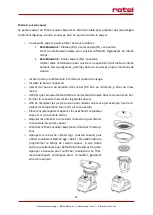 Preview for 52 page of Rotel EXPERT Instructions For Use Manual