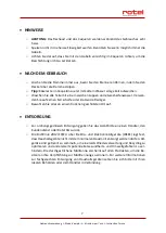 Preview for 7 page of Rotel F0510 Instructions For Use Manual