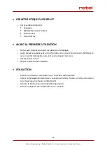 Preview for 10 page of Rotel F0510 Instructions For Use Manual