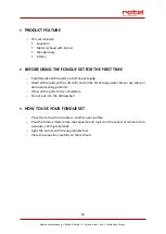 Preview for 18 page of Rotel F0510 Instructions For Use Manual