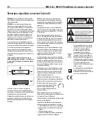 Preview for 10 page of Rotel Five Channel Power Amplifier RMB-1565 Owner'S Manual