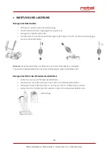 Preview for 19 page of Rotel FLOORCLEANERWET'N'DRY6090CH Instruction Manual