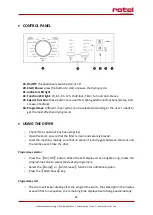 Preview for 81 page of Rotel G5300CH Instructions For Use Manual